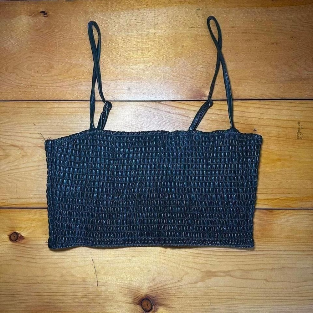 American Threads Crop Tank